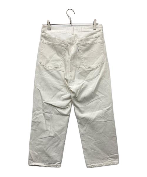 MADISON BLUE（マディソンブルー）MADISON BLUE (マディソンブルー) CRASHED SAROUEL PT DENIM ホワイト サイズ:00(XS)の古着・服飾アイテム