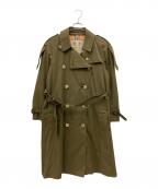 BURBERRYバーバリー）の古着「THE CHELSEA LONG」｜オリーブ