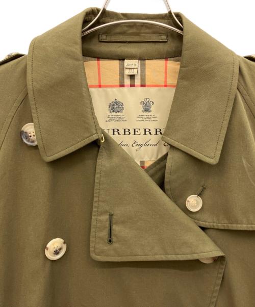 BURBERRY（バーバリー）BURBERRY (バーバリー) THE CHELSEA LONG オリーブ サイズ:UK4の古着・服飾アイテム