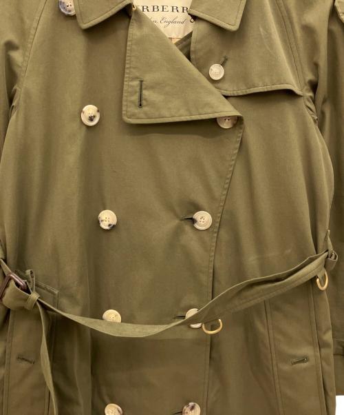 BURBERRY（バーバリー）BURBERRY (バーバリー) THE CHELSEA LONG オリーブ サイズ:UK4の古着・服飾アイテム