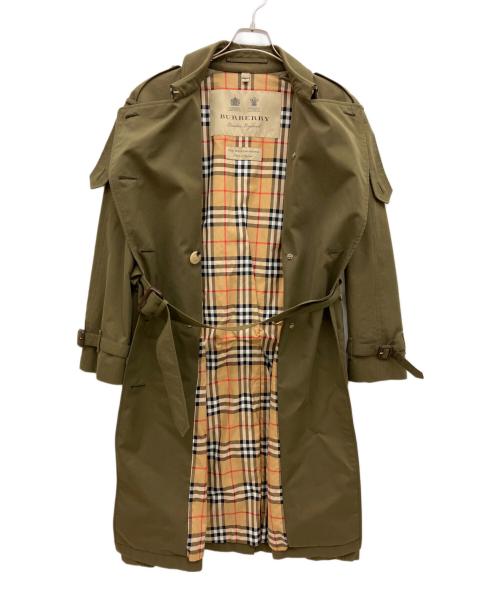 BURBERRY（バーバリー）BURBERRY (バーバリー) THE CHELSEA LONG オリーブ サイズ:UK4の古着・服飾アイテム