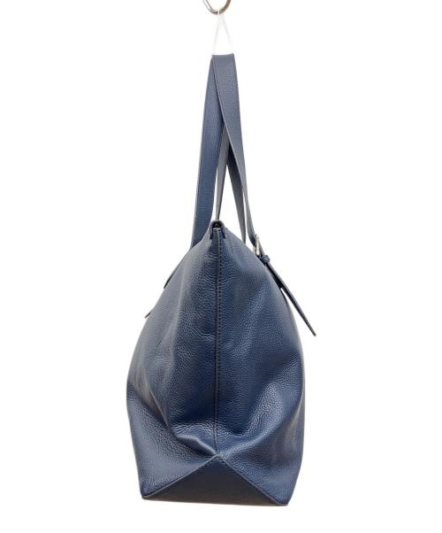 BALLY（バリー）BALLY (バリー) レザートートバッグ　	CRIMEY.O BOVINE GRAINED ネイビーの古着・服飾アイテム