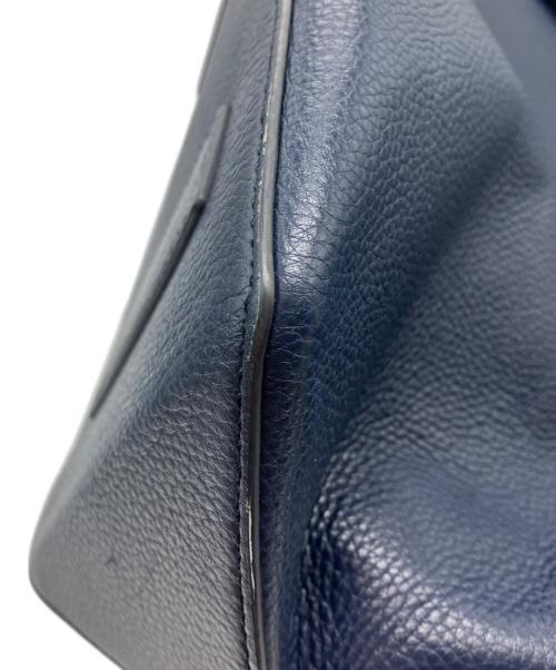 BALLY（バリー）BALLY (バリー) レザートートバッグ　	CRIMEY.O BOVINE GRAINED ネイビーの古着・服飾アイテム