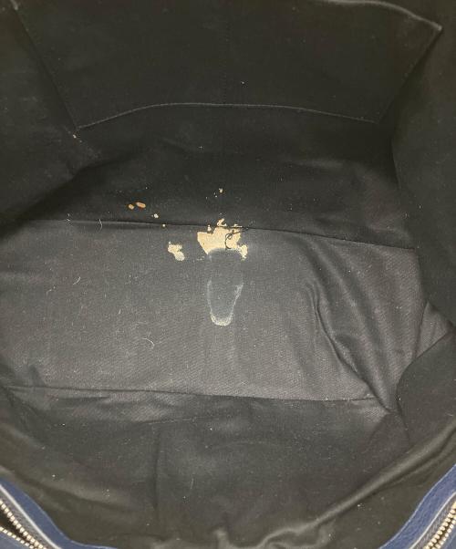 BALLY（バリー）BALLY (バリー) レザートートバッグ　	CRIMEY.O BOVINE GRAINED ネイビーの古着・服飾アイテム