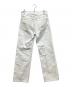 CURRENTAGE (カレンテージ) Slim straight denim pants　スリムストレートデニムパンツ ホワイト サイズ:2：4500円