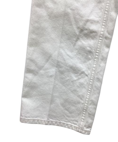 CURRENTAGE（カレンテージ）CURRENTAGE (カレンテージ) Slim straight denim pants　スリムストレートデニムパンツ ホワイト サイズ:2の古着・服飾アイテム