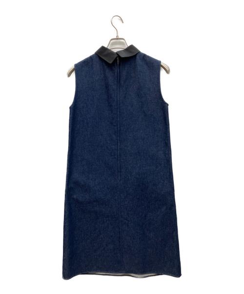 OLD ENGLAND（オールドイングランド）OLD ENGLAND (オールドイングランド) ノースリーブデニムワンピース インディゴ サイズ:36の古着・服飾アイテム