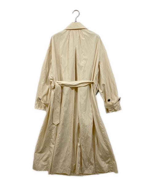 martinique（マルティニーク）martinique (マルティニーク) ギャザーステンカラーコート アイボリー サイズ:SIZE Freeの古着・服飾アイテム