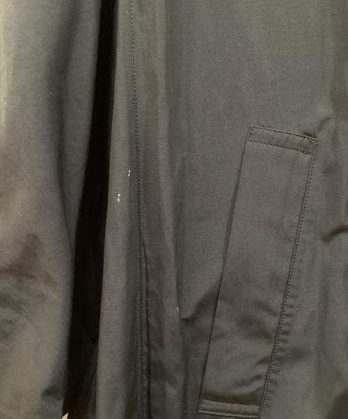 martinique（マルティニーク）martinique (マルティニーク) ギャザーステンカラーコート ネイビー サイズ:Freeの古着・服飾アイテム