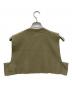 HYKE (ハイク) CREW NECK CROP TOP カーキ サイズ:free：8000円