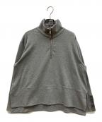 RLX RALPH LAURENアールエルエックスラルフローレン）の古着「ハーフジップワイドスウェット」｜グレー