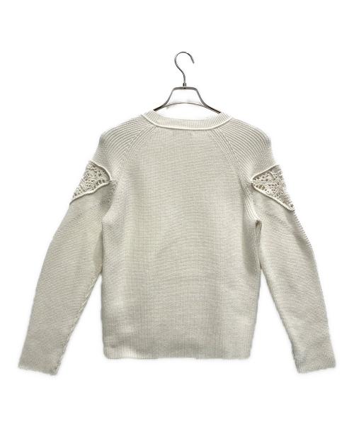 theory luxe（セオリーリュクス）theory luxe (セオリーリュクス) ニット ホワイト サイズ:38の古着・服飾アイテム