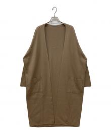 theory luxe（セオリーリュクス）の古着「ウォッシャブル ロングカーディガン」｜ベージュ
