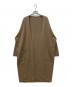 theory luxe（セオリーリュクス）の古着「ウォッシャブル ロングカーディガン」｜ベージュ