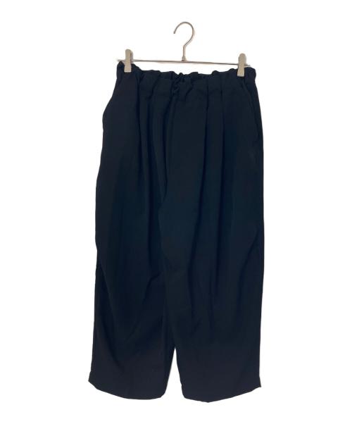 mizuiro-ind（ミズイロインド）mizuiro-ind (ミズイロインド) mizuiro-ind ワイドカーゴパンツ ブラック サイズ:Freeの古着・服飾アイテム