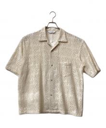 SASQUATCHfabrix.（サスクワッチファブリックス）の古着「JAH LION LACE H/S OC SHIRT」｜ナチュラル