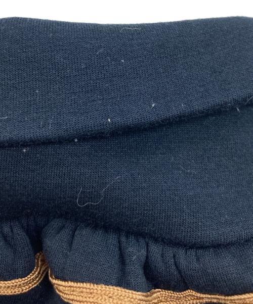 LOKITHO（ロキト）LOKITHO (ロキト) STUDIOUS (ステュディオス) コードエンブロイダリーフーディ ネイビー サイズ:2の古着・服飾アイテム