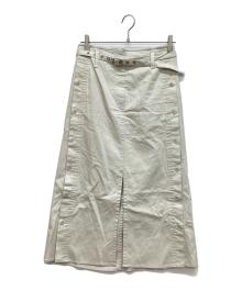 3.1 phillip lim（スリーワンフィリップリム）の古着「スカート」｜ライトグレー