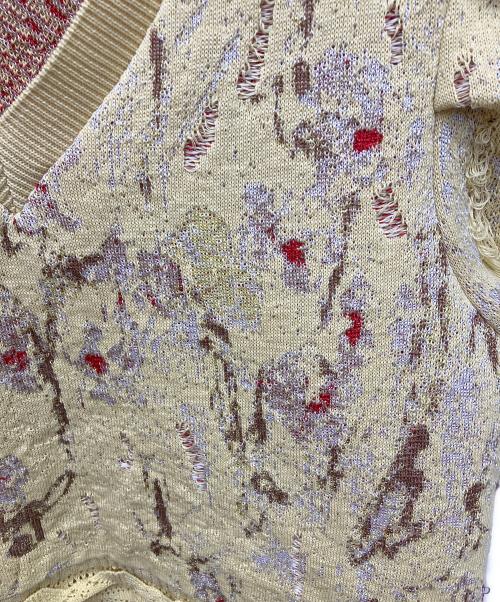 ODAKHA（オダカ）ODAKHA (オダカ) ショートニット イエロー サイズ:2の古着・服飾アイテム