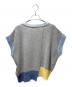 MARNI (マルニ) カラーブロックノースリーブニット グレー サイズ:38：23000円