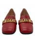 中古・古着 GUCCI (グッチ) ミッドヒールパンプス レッド サイズ:34 1/2：23000円