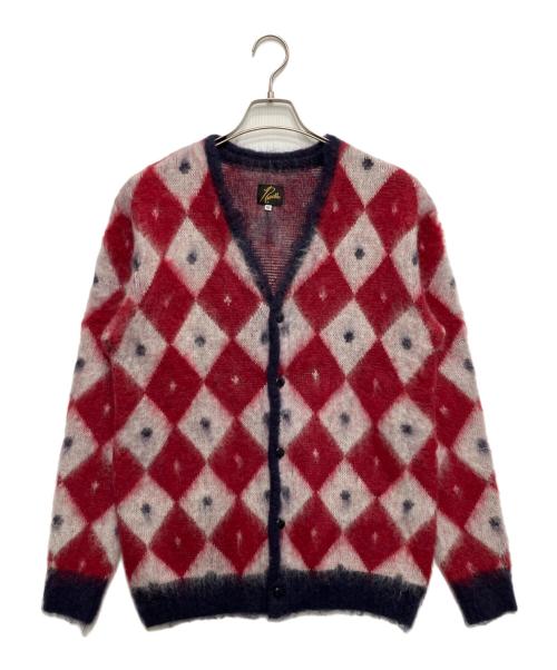 Needles（ニードルズ）Needles (ニードルズ) Mohair Cardigan/モヘヤカーディガン レッド サイズ:XSの古着・服飾アイテム