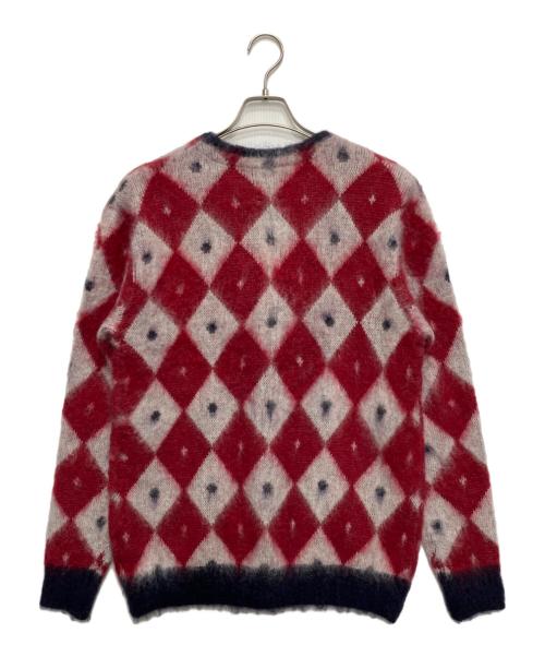 Needles（ニードルズ）Needles (ニードルズ) Mohair Cardigan/モヘヤカーディガン レッド サイズ:XSの古着・服飾アイテム