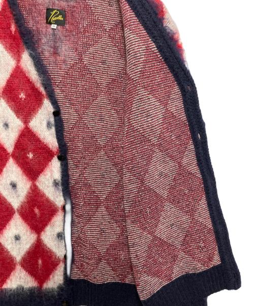 Needles（ニードルズ）Needles (ニードルズ) Mohair Cardigan/モヘヤカーディガン レッド サイズ:XSの古着・服飾アイテム