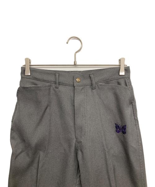 Needles（ニードルズ）Needles (ニードルズ) Boot-Cut Jean Poly Twill グレー サイズ:XSの古着・服飾アイテム