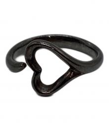 TIFFANY & Co.（ティファニー アンド コー）の古着「エルサ・ペレッティ　オープン ハート リング」｜シルバー