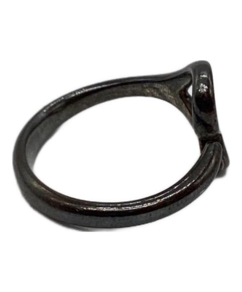 TIFFANY & Co.（ティファニー アンド コー）Tiffany & Co. (ティファニー アンド コー) エルサ・ペレッティ　オープン ハート リング シルバー サイズ:8号の古着・服飾アイテム