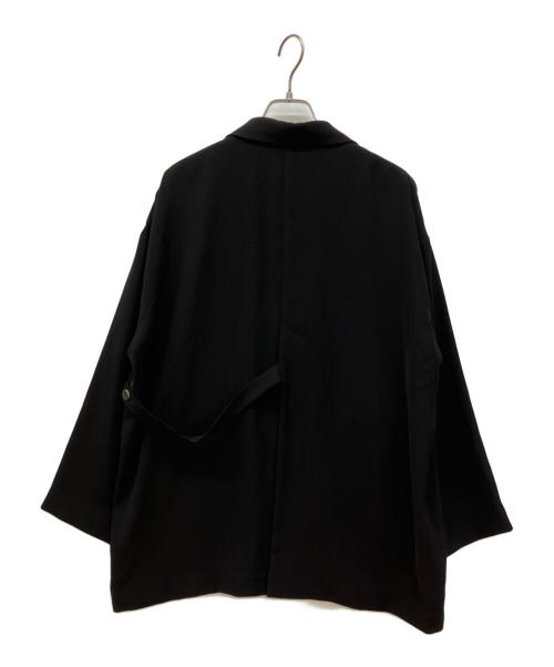ENFOLD（エンフォルド）ENFOLD (エンフォルド) ワイドBOXジャケット ブラック サイズ:36の古着・服飾アイテム