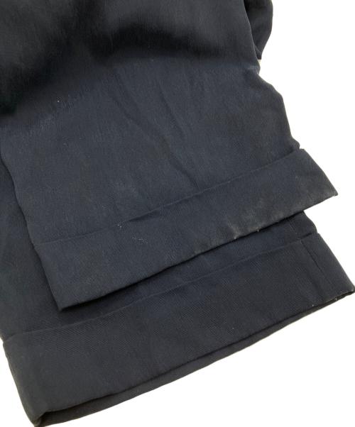 GIORGIO ARMANI（ジョルジョアルマーニ）GIORGIO ARMANI (ジョルジョアルマーニ) ワイドスラックス ネイビー サイズ:50の古着・服飾アイテム
