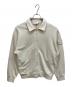 STONE ISLAND（ストーンアイランド）の古着「GHOST PIECE FULL ZIP SWEAT SHIRT」｜アイボリー