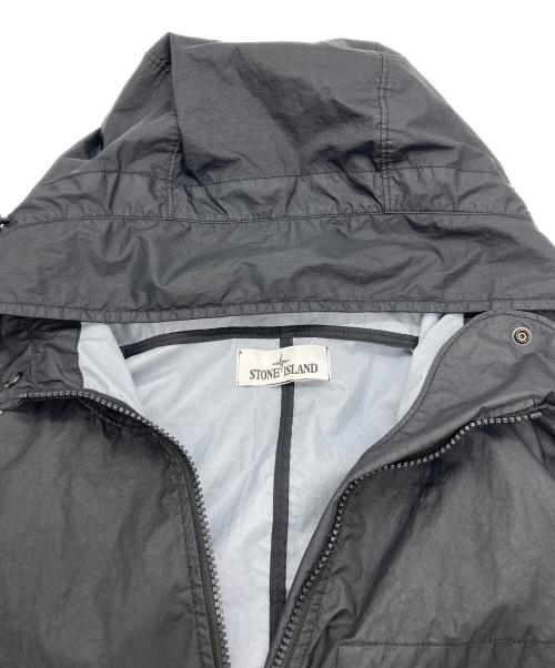 STONE ISLAND（ストーンアイランド）STONE ISLAND (ストーンアイランド) MEMBRANA 3L TC/メンブレン 3L TC フーデッド ナイロンジャケット ブラック サイズ:Sの古着・服飾アイテム