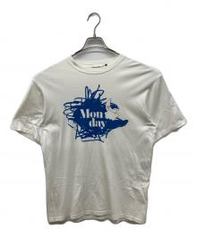 UNDERCOVER（アンダーカバー）の古着「Front Printed "Monday" Tee」｜ホワイト