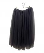 noir kei ninomiyaノワール ケイ ニノミヤ）の古着「Nylon Tulle Skirt」｜グレー