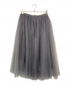 noir kei ninomiyaノワール ケイ ニノミヤ）の古着「Nylon Tulle Skirt」｜グレー