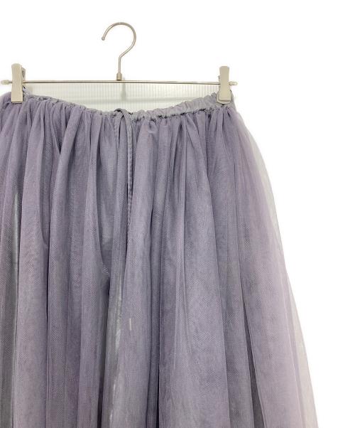 noir kei ninomiya（ノワール ケイ ニノミヤ）noir kei ninomiya (ノワール ケイ ニノミヤ) Nylon Tulle Skirt グレー サイズ:S 未使用品の古着・服飾アイテム