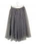 noir kei ninomiya (ノワール ケイ ニノミヤ) Nylon Tulle Skirt グレー サイズ:S 未使用品：29000円