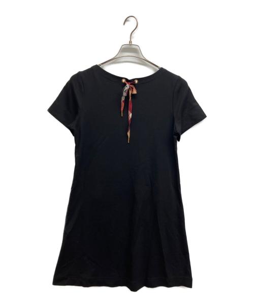 BLUE LABEL CRESTBRIDGE（ブルーレーベルクレストブリッジ）BLUE LABEL CRESTBRIDGE (ブルーレーベルクレストブリッジ) ワンピース ブラック サイズ:38の古着・服飾アイテム