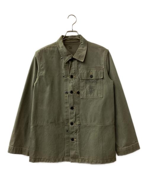 BUZZ RICKSON'S（バズリクソンズ）BUZZ RICKSON'S (バズリクソンズ) M-1944 UTILITY JACKET HAND PAINT カーキ サイズ:36の古着・服飾アイテム