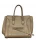 CELINE（セリーヌ）の古着「レザートートバッグ」｜グレージュ