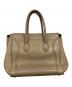 CELINE (セリーヌ) レザートートバッグ グレージュ：58000円