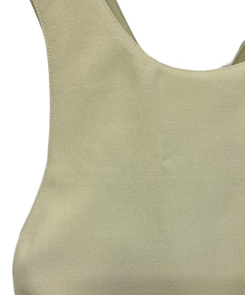 Rosarymoon（ロザリームーン）Rosarymoon (ロザリームーン) Back Cross All-in-one ライトグリーン サイズ:Fの古着・服飾アイテム