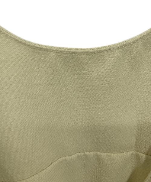 Rosarymoon（ロザリームーン）Rosarymoon (ロザリームーン) Back Cross All-in-one ライトグリーン サイズ:Fの古着・服飾アイテム