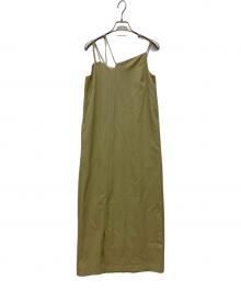 JOSE MOON（ジョゼムーン）の古着「RAMDOM STRAP CAMISOLE DRESS」｜カーキ