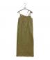 JOSE MOON (ジョゼムーン) RAMDOM STRAP CAMISOLE DRESS カーキ サイズ:F：10000円