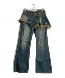 LAGUA GEM（ラグアジェム）の古着「DAMEGE SET デニム」｜インディゴ