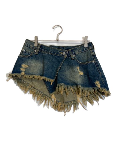 LAGUA GEM（ラグアジェム）LAGUA GEM (ラグアジェム) DAMEGE SET デニム インディゴ サイズ:24の古着・服飾アイテム